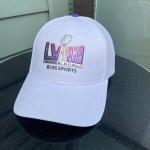 Super Bowl LVIII CBS Sports Trucker Hat 49ers Kansas City Chiefs